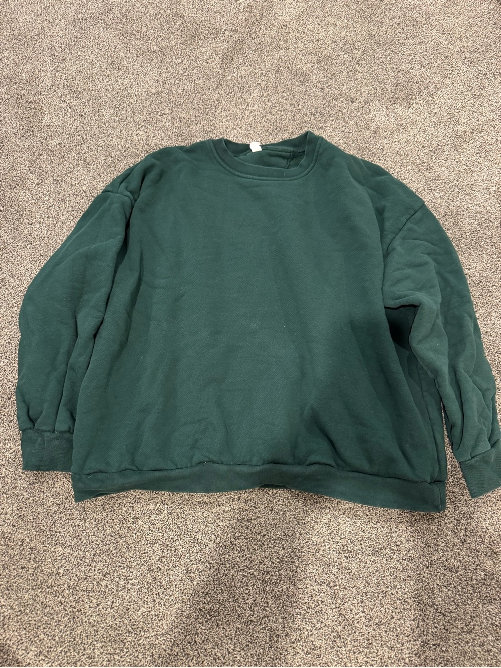 Coffee Run Jade crewneck